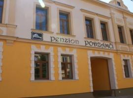Penzion Podzámčí，位于Jaroslavice的低价酒店