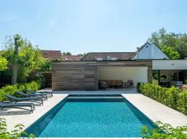 Luxury holiday home in Kortrijk with wellness and heated pool
