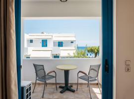 Livadia Beach Studio B，位于Tílos的酒店