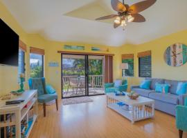 Hanalei Bay Villa Cottage 2Br 2Ba with Mountain Views HBV24，位于普林斯维尔的酒店