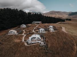 山谷景观露营旅馆，位于Kurow的豪华帐篷
