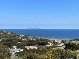 Appartement vue mer imprenable.，位于Sisco的酒店