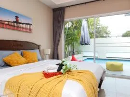CityHouse-OSCAR,pool villa 4Bedrooms-Jacuzzi-walking Street 10min