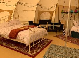 Tal-y-fan farm (7m luna tent)，位于布里真德的豪华帐篷营地