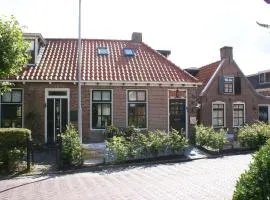 Wadden houses near the Wadden Sea