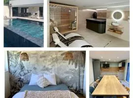 Villa privée 230m2/ Piscine débordement/Billard-Babyfoot-Boulodrome-Flipper/Strasbourg
