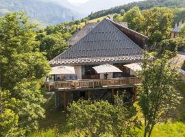 Superbe ferme rénovée en chalet de luxe en PLEINE NATURE，位于巴斯洛内特的酒店