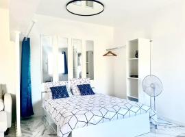 Appartement climatisé à Béziers avec Jacuzzi & Rétroprojecteur - Le Palais des Glaces，位于贝济耶的海滩短租房