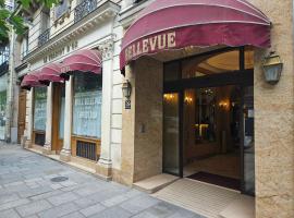 贝尔维尤和黄金战车酒店，位于巴黎巴黎大堂的酒店