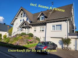 Ferienwohnung Fitness Entspannung Sauna im Westerwald，位于Derschen斯泰格库珀夫山附近的酒店