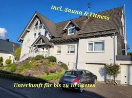 Ferienwohnung Fitness Entspannung Sauna im Westerwald