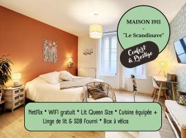 Appart LE SCANDINAVE - Maison 1911 - confort & prestige，位于日安的公寓