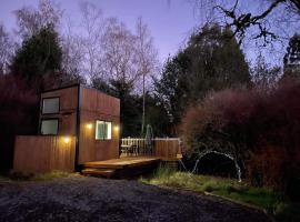 Tiny House in the Bush - a minute from town centre，位于Raetihi的小屋