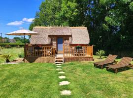 Les Mini-Chaumières，位于Saint-Martin-Saint-Firmin的酒店