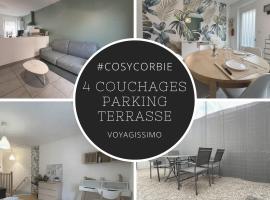 #CosyCorbie Maison à Corbie à 11 minute du centre Amiens，位于Corbie的酒店