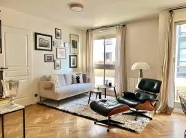 LuxeLevallois chic stay with balcony 800 meters from Paris