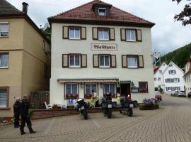 Gasthaus Waldhorn，位于巴特泰纳赫-察费尔施泰因的酒店