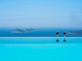 KaşKalkan Honeymoon Villa with Seaview，位于卡尔坎的酒店