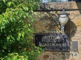 Hotel Henriettenhof Weimarer Land, Weimar-Bad Berka，位于巴特贝尔卡的酒店