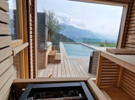 Bella Flocon appartements min 2 Nights Special weekly and monthly prices，位于Savièse的酒店