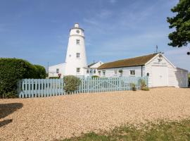 The Sir Peter Scott Lighthouse，位于斯伯丁的度假屋