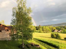 Gemütliches Blockhaus am Moldaustausee，位于霍尼普拉纳的乡村别墅