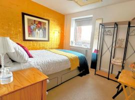 GOLD Penthouse Room 5min to Basingstoke Hospital，位于贝辛斯托克的酒店