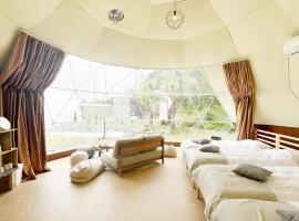 amazing view room 2 - Vacation STAY 66275v，位于Kushima的豪华帐篷