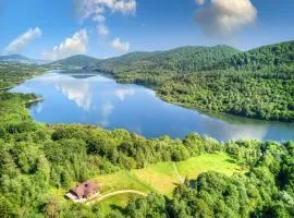 Chabrowo Retreat - dom 220m2 nad jeziorem Klimkówka, Beskid Niski