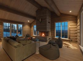 Fj&auml;llparadiset Lindvallen，位于萨伦的乡村别墅