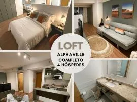 Quarto Comfort coração de Alphaville Piscina e Academia