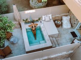 Sabbia Mini Pool Suites，位于普雷韦扎的度假屋