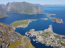 Rorbu Vestersia i Skjelfjord，位于拉姆贝格的别墅