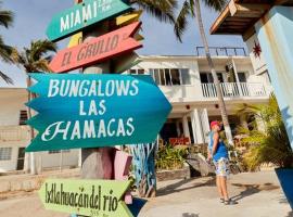 Bungalows Las Hamacas，位于圣帕特里西奥梅拉克的酒店
