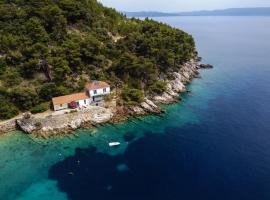 Secluded fisherman's cottage Cove Skozanje, Hvar - 4009，位于格迪恩赫的酒店