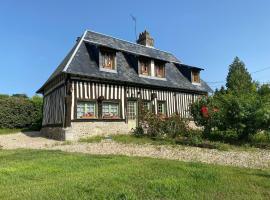 Lovely Norman half-timbered house, Manneville La Raoult，位于Manneville-la-Raoult的酒店