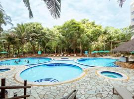 Thermas Paradise - Rio Quente - Apto 2 quartos com Suíte，位于热河市的公寓