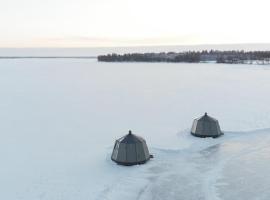 Vikajärvi Lake View Experience Igloos，位于罗瓦涅米的公寓