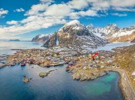 Å, the far end of Lofoten, top apartment.，位于索尔瓦根的酒店