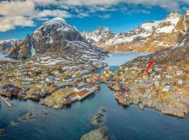 Å, the far end of Lofoten.，位于莫斯克内斯的酒店