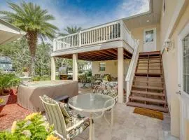 St Augustine Apt with Hot Tub Access about 1 Mi to Beach