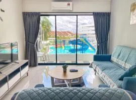 Cozy Suite Pool View@Ipoh Waterpark FREE (WI-FI)&Netflix Station 18 pengkalan Manhattan