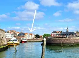 Appartement Havenzicht, gelegen aan zee met zeezicht