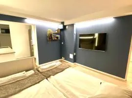 Extraordinary apartment with double shower