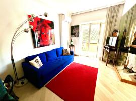 Very Central suite apartment with 1bedroom next to the underground train station Monaco and 6min from casino place，位于蒙特卡罗的自助式住宿
