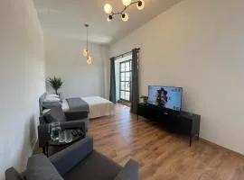 Apartment YELLOW ROSE, Perfect Location with Free Parking, 24h Checkin & Balcony