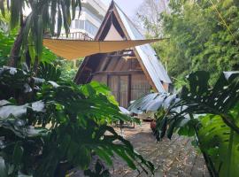 A-frame Studio in Parnell，位于奥克兰的木屋