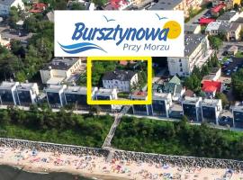 Bursztynowa Przy Morzu - 1 minuta do plaży，位于尤斯托尼莫斯基的酒店