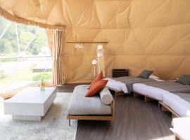 BAMBOO RESORT MIHAMA TSUNAGI - Vacation STAY 43081v，位于Noma的豪华帐篷