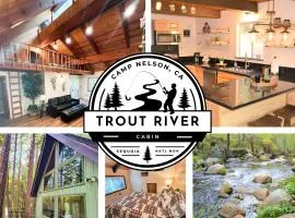 Trout River Cabin - Secluded Riverfront Adventure